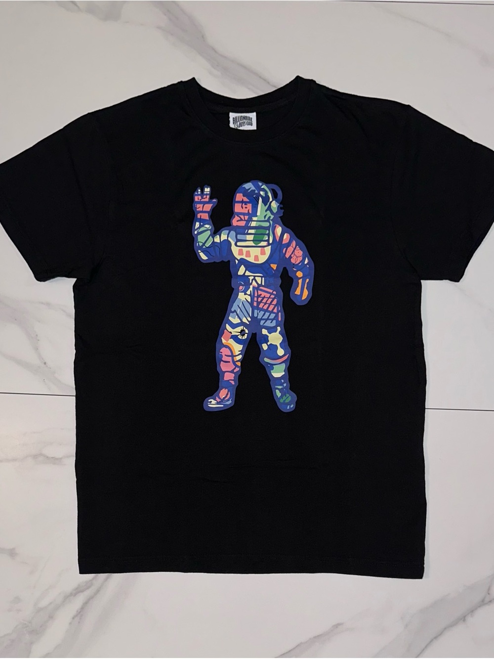 Billionaire Boys Club Astronaut Plans Graphic T-Shirt Black Size Large